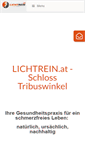 Mobile Screenshot of lichtrein.at